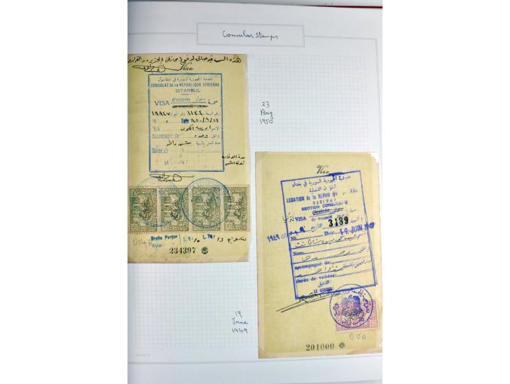 REVENUES: 1916/95 (ca.), sehr schöne spezialisierte zweibändige Sammlung mit einer Vielzahl von ungebrauchten und gebrauchten