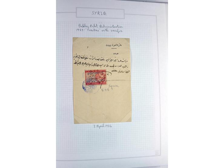 REVENUES: 1916/95 (ca.), sehr schöne spezialisierte zweibändige Sammlung mit einer Vielzahl von ungebrauchten und gebrauchten