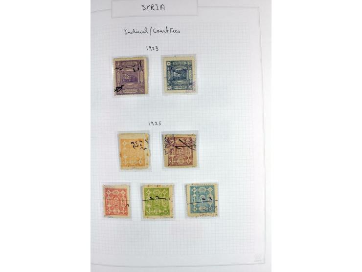REVENUES: 1916/95 (ca.), sehr schöne spezialisierte zweibändige Sammlung mit einer Vielzahl von ungebrauchten und gebrauchten