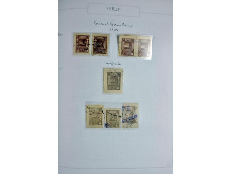 REVENUES: 1916/95 (ca.), sehr schöne spezialisierte zweibändige Sammlung mit einer Vielzahl von ungebrauchten und gebrauchten