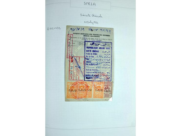 REVENUES: 1916/95 (ca.), sehr schöne spezialisierte zweibändige Sammlung mit einer Vielzahl von ungebrauchten und gebrauchten