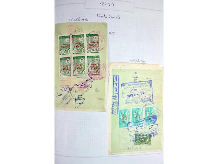 REVENUES: 1916/95 (ca.), sehr schöne spezialisierte zweibändige Sammlung mit einer Vielzahl von ungebrauchten und gebrauchten