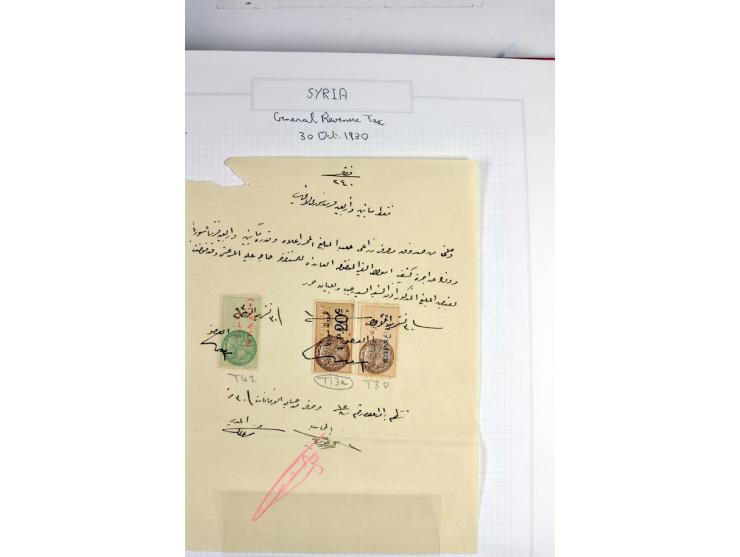 REVENUES: 1916/95 (ca.), sehr schöne spezialisierte zweibändige Sammlung mit einer Vielzahl von ungebrauchten und gebrauchten
