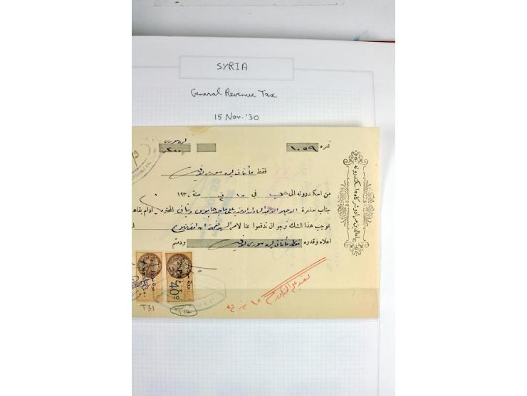 REVENUES: 1916/95 (ca.), sehr schöne spezialisierte zweibändige Sammlung mit einer Vielzahl von ungebrauchten und gebrauchten