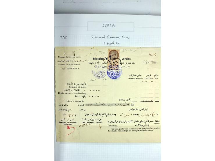 REVENUES: 1916/95 (ca.), sehr schöne spezialisierte zweibändige Sammlung mit einer Vielzahl von ungebrauchten und gebrauchten