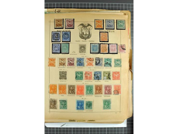 SÜDAMERIKA: 1859/1982, vorwiegend gestempelte Sammlung mit Chile, Venezuela, Bolivien mit Mi.-Nr. 4 gestempelt,  außerdem Kol