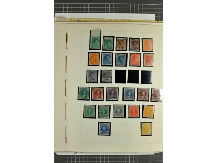 SÜDAMERIKA: 1859/1982, vorwiegend gestempelte Sammlung mit Chile, Venezuela, Bolivien mit Mi.-Nr. 4 gestempelt,  außerdem Kol