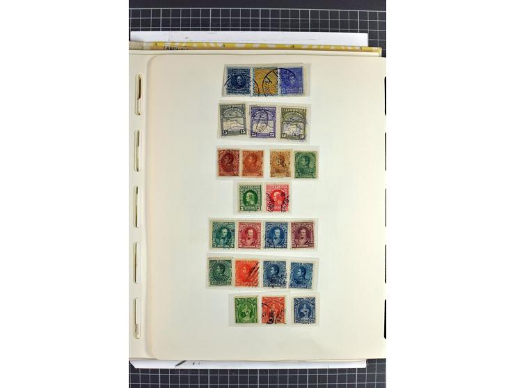 SÜDAMERIKA: 1859/1982, vorwiegend gestempelte Sammlung mit Chile, Venezuela, Bolivien mit Mi.-Nr. 4 gestempelt,  außerdem Kol