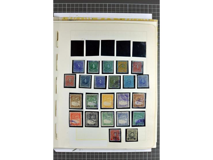 SÜDAMERIKA: 1859/1982, vorwiegend gestempelte Sammlung mit Chile, Venezuela, Bolivien mit Mi.-Nr. 4 gestempelt,  außerdem Kol