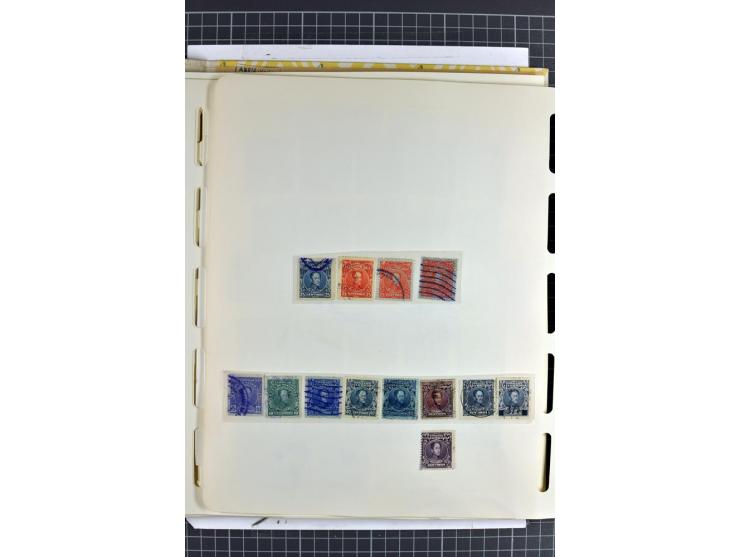 SÜDAMERIKA: 1859/1982, vorwiegend gestempelte Sammlung mit Chile, Venezuela, Bolivien mit Mi.-Nr. 4 gestempelt,  außerdem Kol