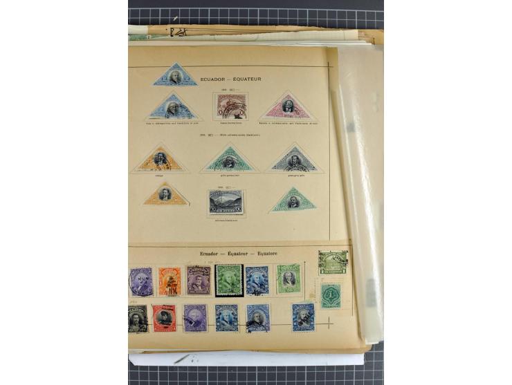 SÜDAMERIKA: 1859/1982, vorwiegend gestempelte Sammlung mit Chile, Venezuela, Bolivien mit Mi.-Nr. 4 gestempelt,  außerdem Kol