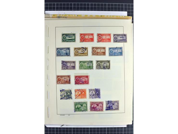 SÜDAMERIKA: 1859/1982, vorwiegend gestempelte Sammlung mit Chile, Venezuela, Bolivien mit Mi.-Nr. 4 gestempelt,  außerdem Kol