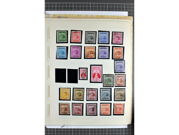 SÜDAMERIKA: 1859/1982, vorwiegend gestempelte Sammlung mit Chile, Venezuela, Bolivien mit Mi.-Nr. 4 gestempelt,  außerdem Kol