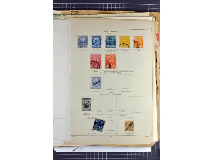 SÜDAMERIKA: 1859/1982, vorwiegend gestempelte Sammlung mit Chile, Venezuela, Bolivien mit Mi.-Nr. 4 gestempelt,  außerdem Kol
