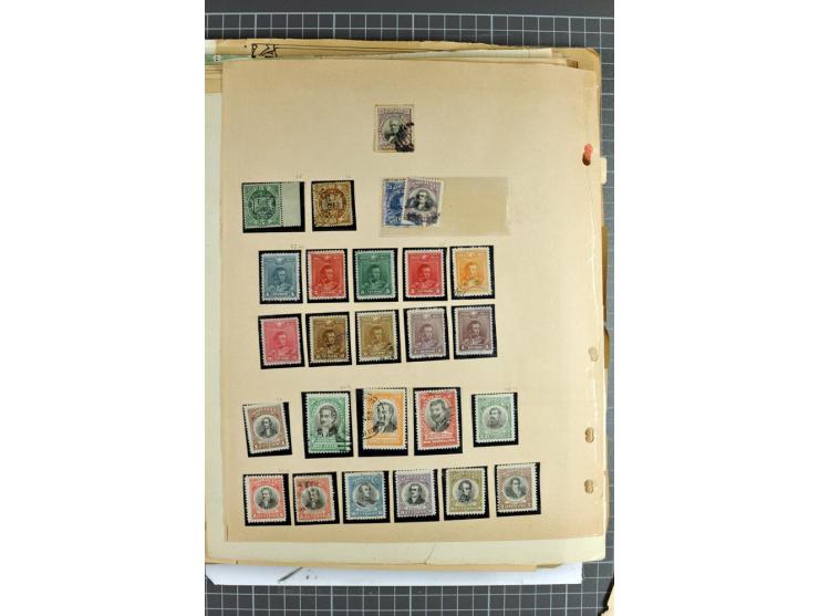 SÜDAMERIKA: 1859/1982, vorwiegend gestempelte Sammlung mit Chile, Venezuela, Bolivien mit Mi.-Nr. 4 gestempelt,  außerdem Kol