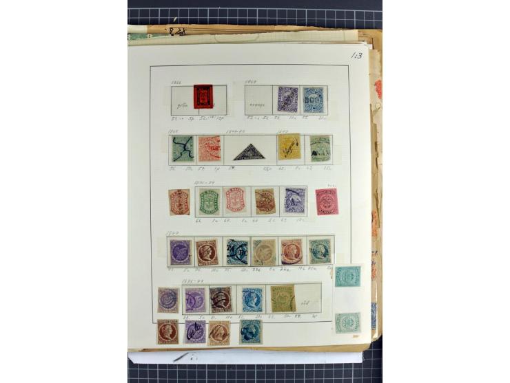 SÜDAMERIKA: 1859/1982, vorwiegend gestempelte Sammlung mit Chile, Venezuela, Bolivien mit Mi.-Nr. 4 gestempelt,  außerdem Kol