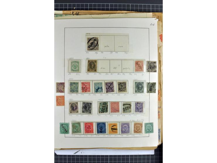 SÜDAMERIKA: 1859/1982, vorwiegend gestempelte Sammlung mit Chile, Venezuela, Bolivien mit Mi.-Nr. 4 gestempelt,  außerdem Kol