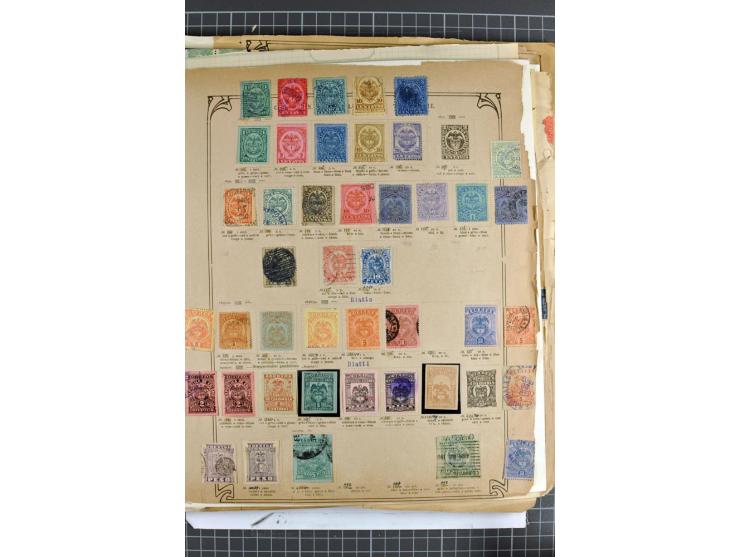 SÜDAMERIKA: 1859/1982, vorwiegend gestempelte Sammlung mit Chile, Venezuela, Bolivien mit Mi.-Nr. 4 gestempelt,  außerdem Kol