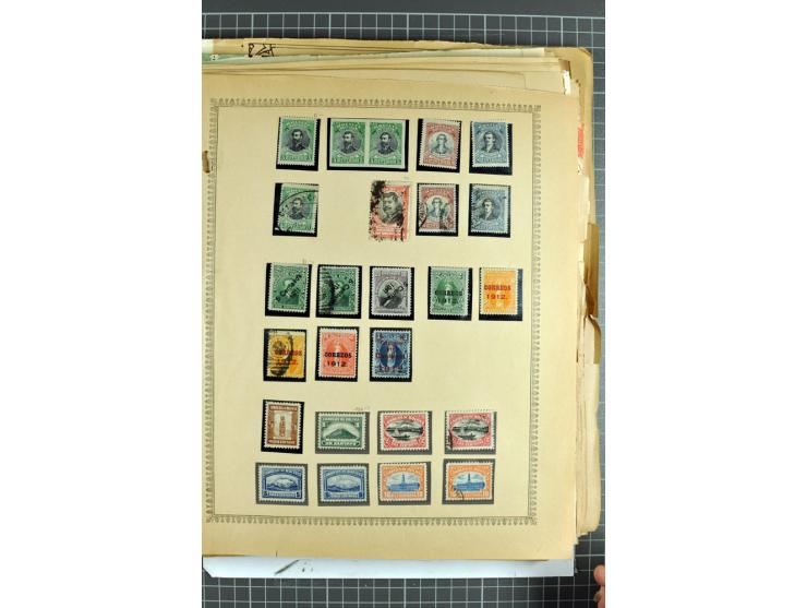 SÜDAMERIKA: 1859/1982, vorwiegend gestempelte Sammlung mit Chile, Venezuela, Bolivien mit Mi.-Nr. 4 gestempelt,  außerdem Kol