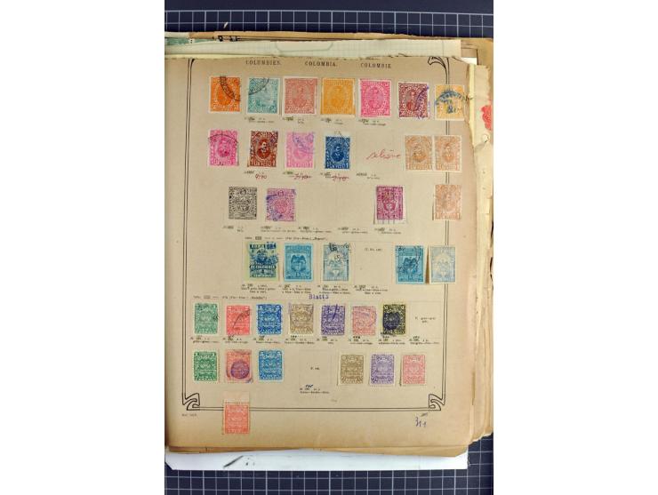 SÜDAMERIKA: 1859/1982, vorwiegend gestempelte Sammlung mit Chile, Venezuela, Bolivien mit Mi.-Nr. 4 gestempelt,  außerdem Kol