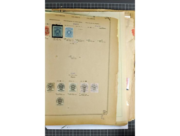 SÜDAMERIKA: 1859/1982, vorwiegend gestempelte Sammlung mit Chile, Venezuela, Bolivien mit Mi.-Nr. 4 gestempelt,  außerdem Kol