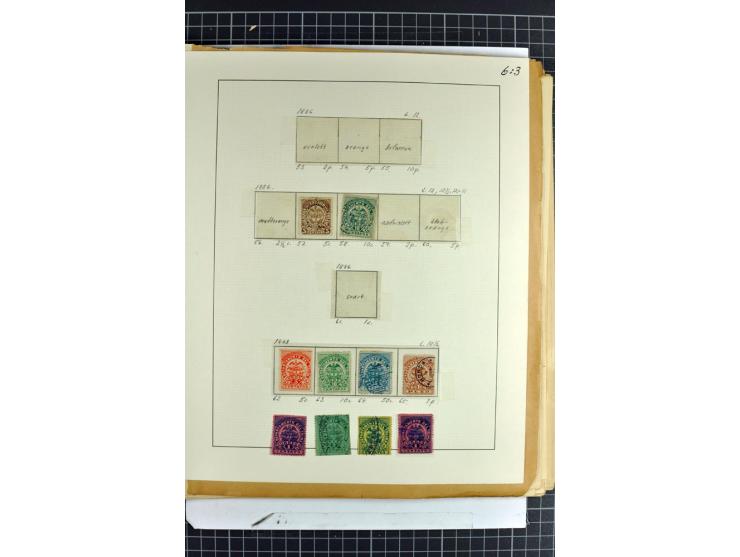 SÜDAMERIKA: 1859/1982, vorwiegend gestempelte Sammlung mit Chile, Venezuela, Bolivien mit Mi.-Nr. 4 gestempelt,  außerdem Kol