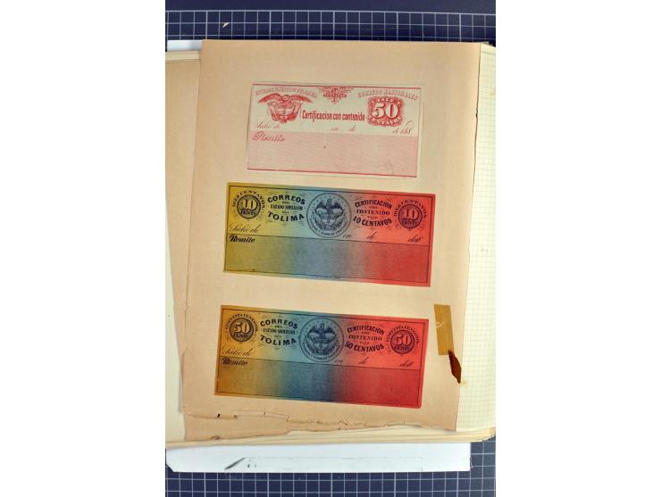 SÜDAMERIKA: 1859/1982, vorwiegend gestempelte Sammlung mit Chile, Venezuela, Bolivien mit Mi.-Nr. 4 gestempelt,  außerdem Kol