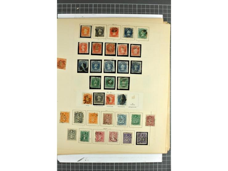 SÜDAMERIKA: 1859/1982, vorwiegend gestempelte Sammlung mit Chile, Venezuela, Bolivien mit Mi.-Nr. 4 gestempelt,  außerdem Kol