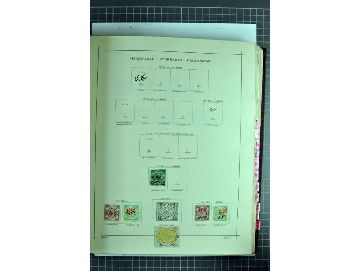 1854/1935 (ca.), ungebrauchte und gestempelte Sammlung (ohne Japan) mit besseren Ausgaben im alten Schaubek-Album, dazu Austr
