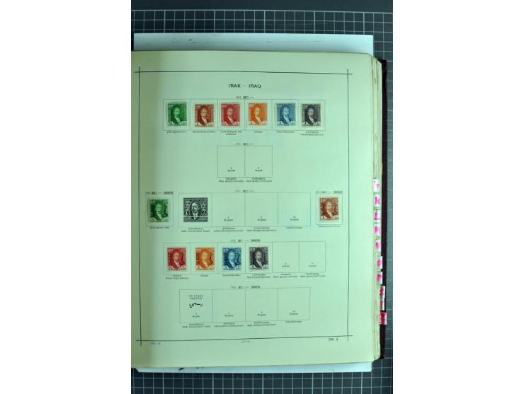 1854/1935 (ca.), ungebrauchte und gestempelte Sammlung (ohne Japan) mit besseren Ausgaben im alten Schaubek-Album, dazu Austr