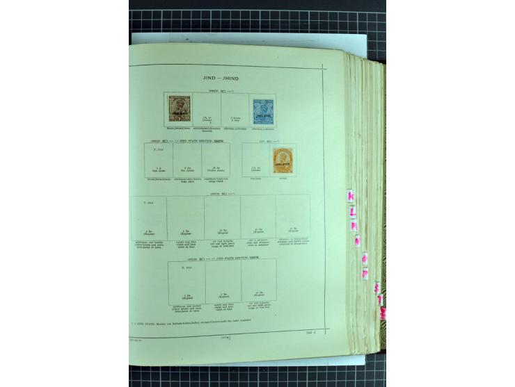 1854/1935 (ca.), ungebrauchte und gestempelte Sammlung (ohne Japan) mit besseren Ausgaben im alten Schaubek-Album, dazu Austr