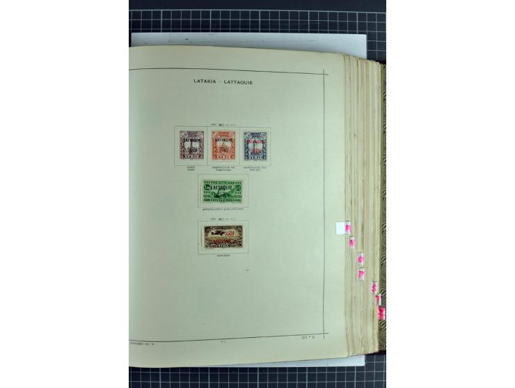 1854/1935 (ca.), ungebrauchte und gestempelte Sammlung (ohne Japan) mit besseren Ausgaben im alten Schaubek-Album, dazu Austr