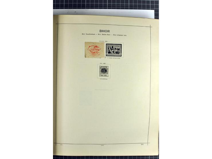 1854/1935 (ca.), ungebrauchte und gestempelte Sammlung (ohne Japan) mit besseren Ausgaben im alten Schaubek-Album, dazu Austr
