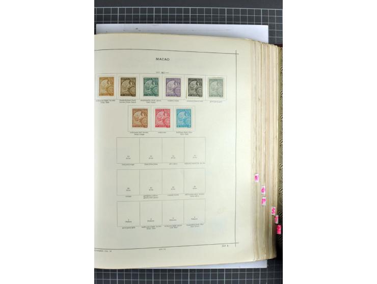 1854/1935 (ca.), ungebrauchte und gestempelte Sammlung (ohne Japan) mit besseren Ausgaben im alten Schaubek-Album, dazu Austr