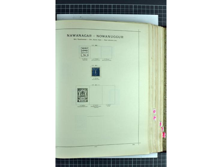 1854/1935 (ca.), ungebrauchte und gestempelte Sammlung (ohne Japan) mit besseren Ausgaben im alten Schaubek-Album, dazu Austr