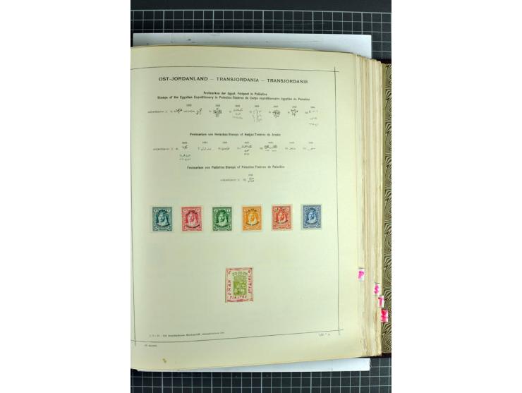 1854/1935 (ca.), ungebrauchte und gestempelte Sammlung (ohne Japan) mit besseren Ausgaben im alten Schaubek-Album, dazu Austr