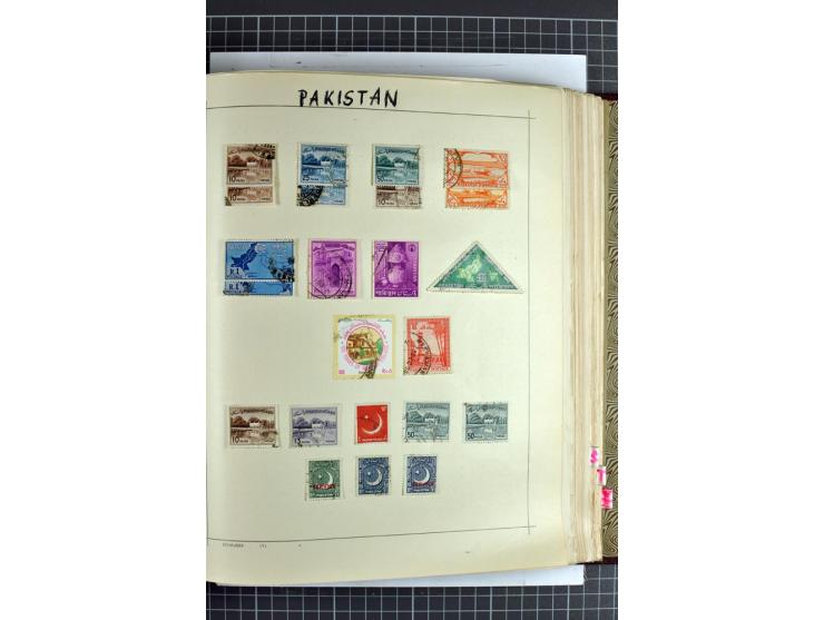 1854/1935 (ca.), ungebrauchte und gestempelte Sammlung (ohne Japan) mit besseren Ausgaben im alten Schaubek-Album, dazu Austr