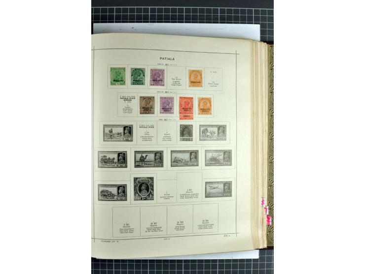 1854/1935 (ca.), ungebrauchte und gestempelte Sammlung (ohne Japan) mit besseren Ausgaben im alten Schaubek-Album, dazu Austr
