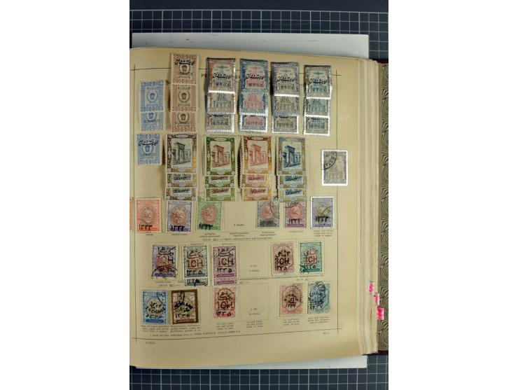 1854/1935 (ca.), ungebrauchte und gestempelte Sammlung (ohne Japan) mit besseren Ausgaben im alten Schaubek-Album, dazu Austr