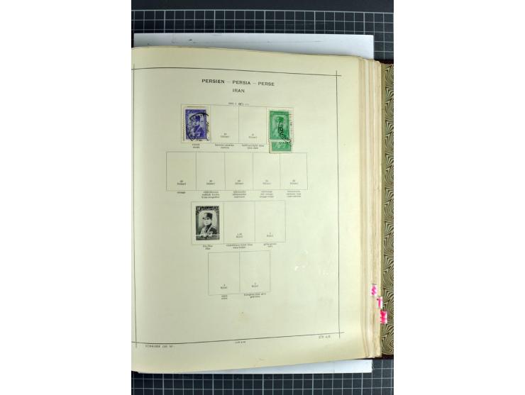 1854/1935 (ca.), ungebrauchte und gestempelte Sammlung (ohne Japan) mit besseren Ausgaben im alten Schaubek-Album, dazu Austr