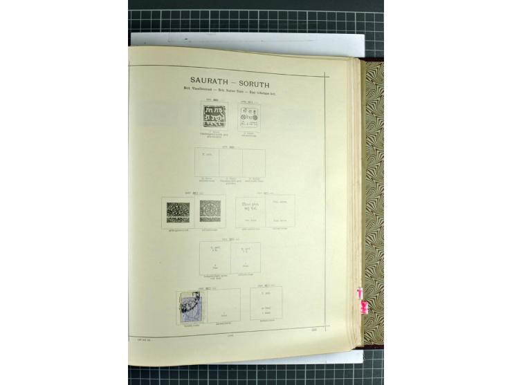 1854/1935 (ca.), ungebrauchte und gestempelte Sammlung (ohne Japan) mit besseren Ausgaben im alten Schaubek-Album, dazu Austr