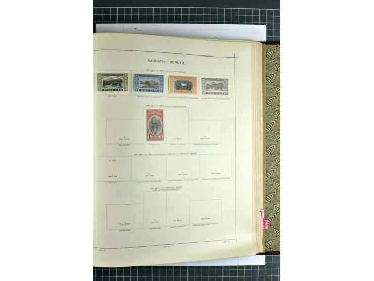 1854/1935 (ca.), ungebrauchte und gestempelte Sammlung (ohne Japan) mit besseren Ausgaben im alten Schaubek-Album, dazu Austr