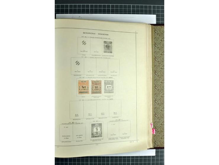 1854/1935 (ca.), ungebrauchte und gestempelte Sammlung (ohne Japan) mit besseren Ausgaben im alten Schaubek-Album, dazu Austr