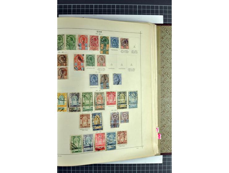 1854/1935 (ca.), ungebrauchte und gestempelte Sammlung (ohne Japan) mit besseren Ausgaben im alten Schaubek-Album, dazu Austr