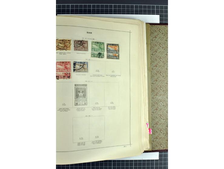 1854/1935 (ca.), ungebrauchte und gestempelte Sammlung (ohne Japan) mit besseren Ausgaben im alten Schaubek-Album, dazu Austr