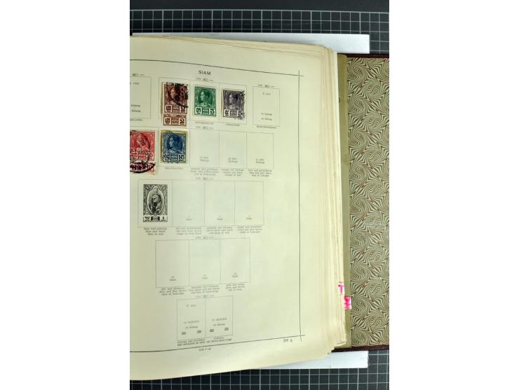 1854/1935 (ca.), ungebrauchte und gestempelte Sammlung (ohne Japan) mit besseren Ausgaben im alten Schaubek-Album, dazu Austr