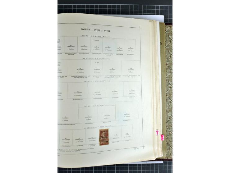 1854/1935 (ca.), ungebrauchte und gestempelte Sammlung (ohne Japan) mit besseren Ausgaben im alten Schaubek-Album, dazu Austr