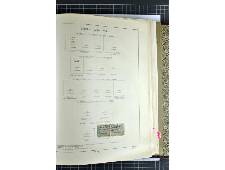 1854/1935 (ca.), ungebrauchte und gestempelte Sammlung (ohne Japan) mit besseren Ausgaben im alten Schaubek-Album, dazu Austr