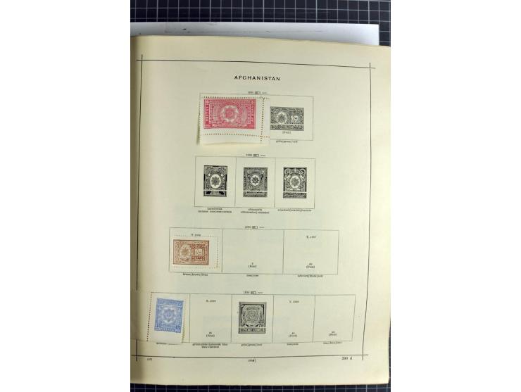 1854/1935 (ca.), ungebrauchte und gestempelte Sammlung (ohne Japan) mit besseren Ausgaben im alten Schaubek-Album, dazu Austr
