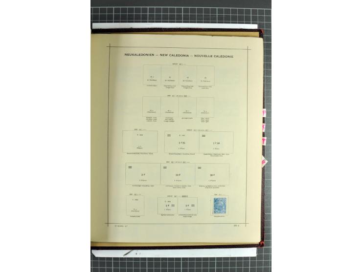 1854/1935 (ca.), ungebrauchte und gestempelte Sammlung (ohne Japan) mit besseren Ausgaben im alten Schaubek-Album, dazu Austr